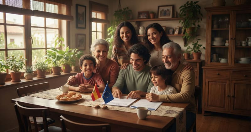 Reagrupación familiar en España: cómo traer a tus familiares en 2025